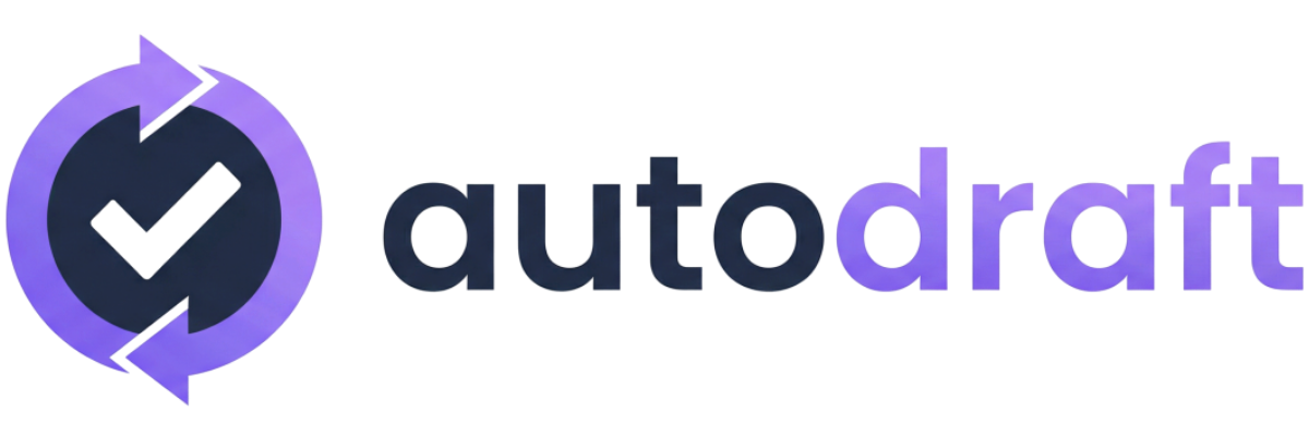 Autodraft - დოკუმენტების ავტომატური გენერაცია